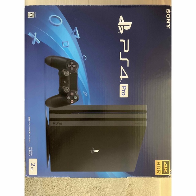 PlayStation4(プレイステーション4)のplay station 4 pro 2TB エンタメ/ホビーのゲームソフト/ゲーム機本体(家庭用ゲーム機本体)の商品写真