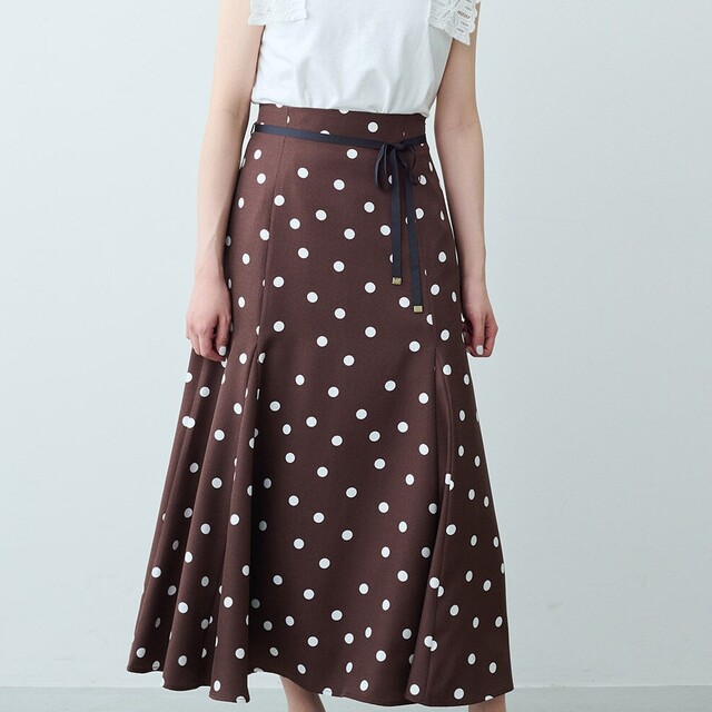 FELISSIMO(フェリシモ)のドット柄スカート レディースのスカート(ロングスカート)の商品写真