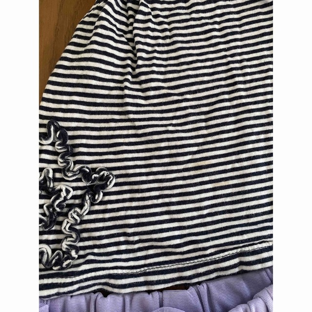 JUNK STORE(ジャンクストアー)のキャミソール　スカート　セット　80 キッズ/ベビー/マタニティのキッズ服女の子用(90cm~)(Tシャツ/カットソー)の商品写真