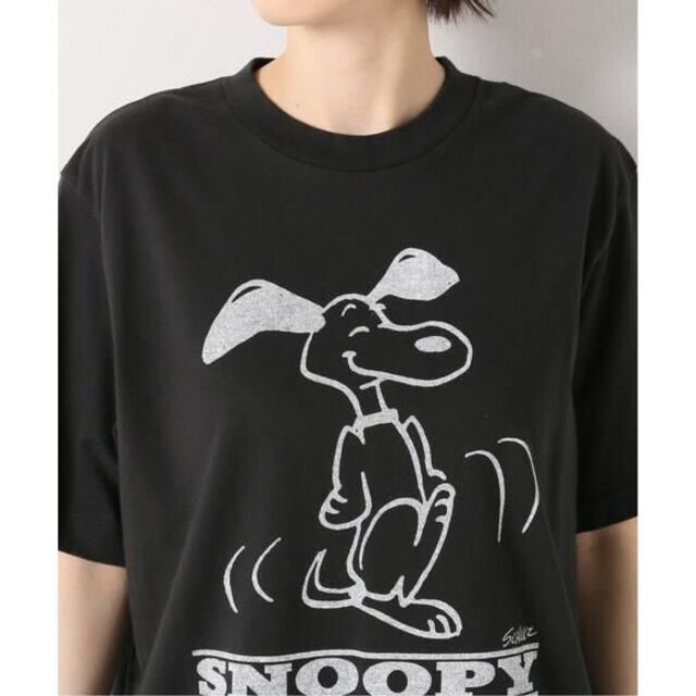 IENA(イエナ)の完売品 新品 IENA ブラームス ルーツストック SNOOPYプリントTシャツ レディースのトップス(Tシャツ(半袖/袖なし))の商品写真