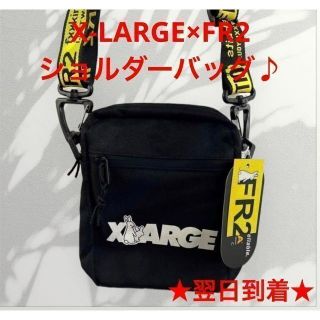 エクストララージエックスラージX-LARGEFR2ショルダーバッグブラック黒色(ショルダーバッグ)