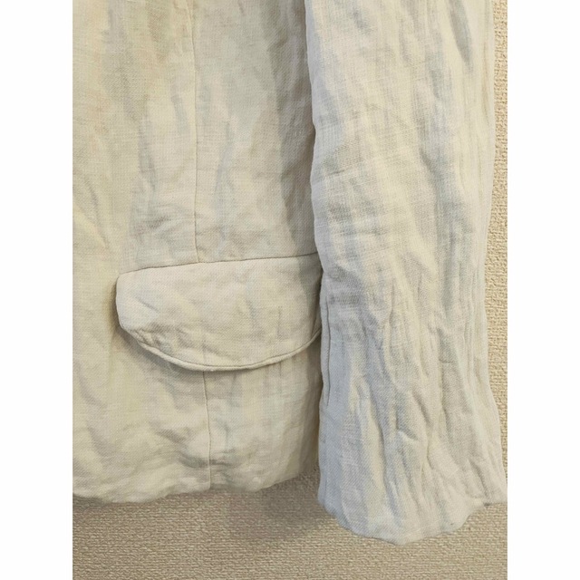 Drawer(ドゥロワー)のドゥロワー　サマージャケット リネン&コットン　Sサイズ メンズのジャケット/アウター(テーラードジャケット)の商品写真