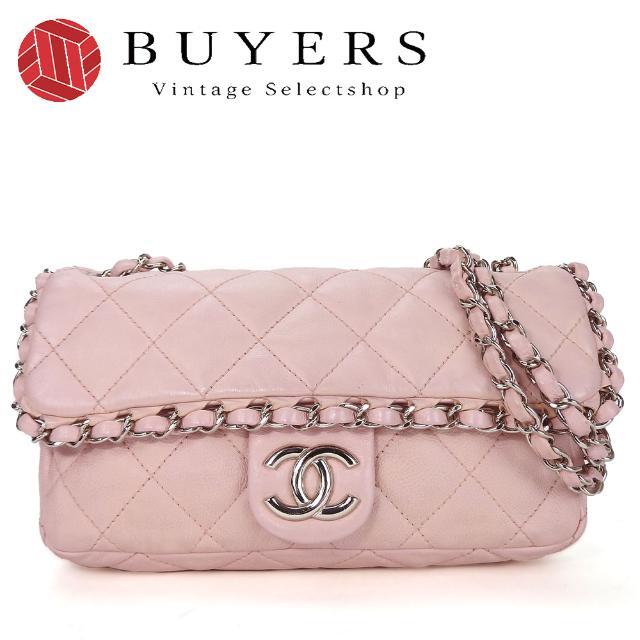 CHANEL - 【中古】シャネル チェーン ショルダーバッグ 肩掛け