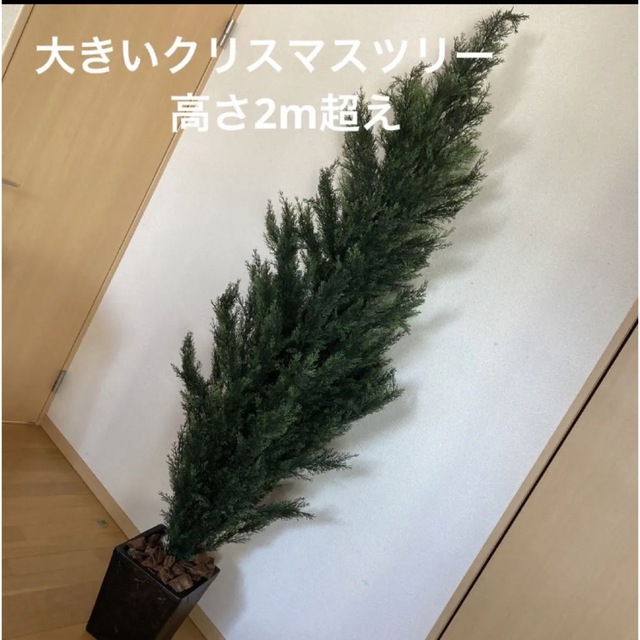 大きいクリスマスツリー 高さ約210㎝