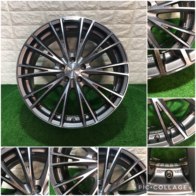 日本製/今治産 COSMIC VENERDI 18×7.5J 5-100 ET48 プリウス等! | www