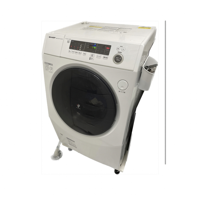 SHARP(シャープ)のSHARP ドラム式洗濯機　10kg スマホ/家電/カメラの生活家電(洗濯機)の商品写真