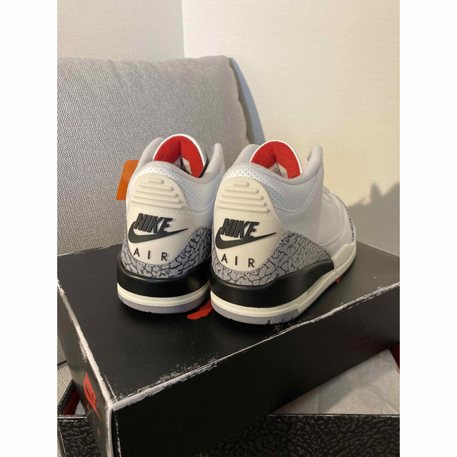 【26.5cm】NIKE Air Jordan 3 ホワイト　セメント