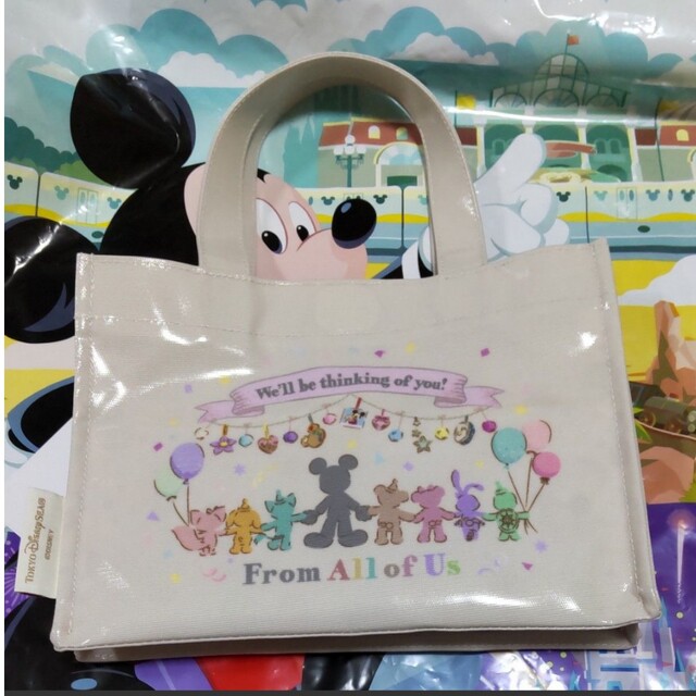 Disney(ディズニー)のディズニー ♡ ダッフィー＆フレンズ  トートバッグ レディースのバッグ(トートバッグ)の商品写真