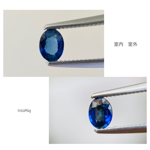 (R0522-3)『スリランカ産』ロイヤルブルーサファイア 0.198ct 6