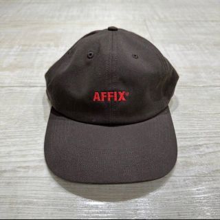 アフィックス(AFFIX)のAFFIX LOGO 6-PANEL CAP ロゴ 刺繍 6パネル キャップ(キャップ)