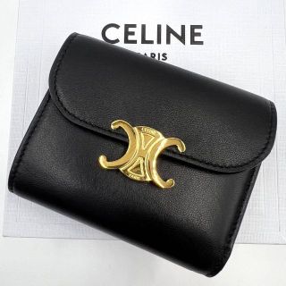 celine - 【未使用級】セリーヌ トリオンフ スモールフラップ