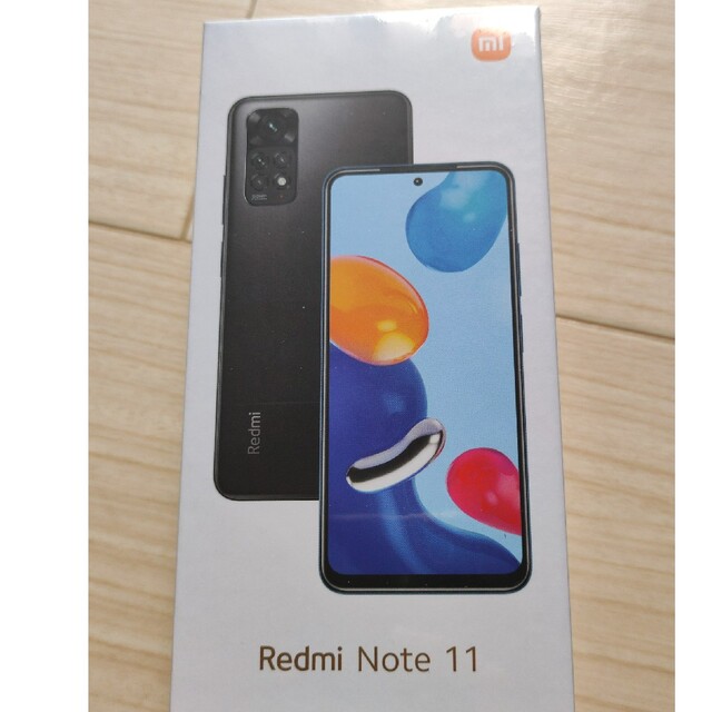 スマートフォン本体【新品未開封】redmi note 11 クアッドカメラ 送料無料