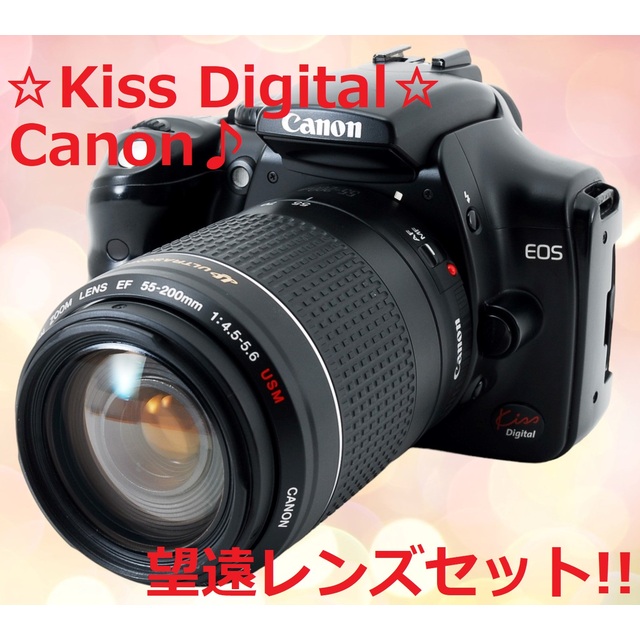 UNISEX S/M Canon EOS kiss x9 18-55 セット《ショット数わずか37回