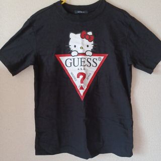 ゲス(GUESS)のキティ ゲス ロゴ 半袖 Tシャツ(Tシャツ/カットソー(半袖/袖なし))