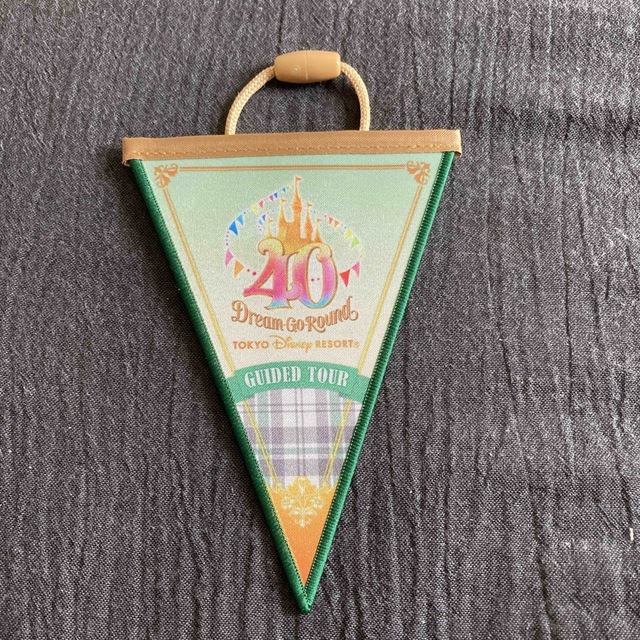 Disney(ディズニー)のTDL40周年　ガイドツアー　ガーランド エンタメ/ホビーのおもちゃ/ぬいぐるみ(キャラクターグッズ)の商品写真