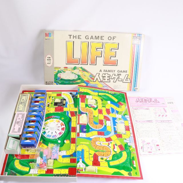 タカラ バンゲーム　人生ゲーム ４代目  LIFE エンタメ/ホビーのテーブルゲーム/ホビー(人生ゲーム)の商品写真