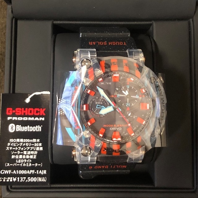 G-SHOCK(ジーショック)のGWF-A1000APF-1AJR ヤドクガエル タグ有り メンズの時計(腕時計(アナログ))の商品写真