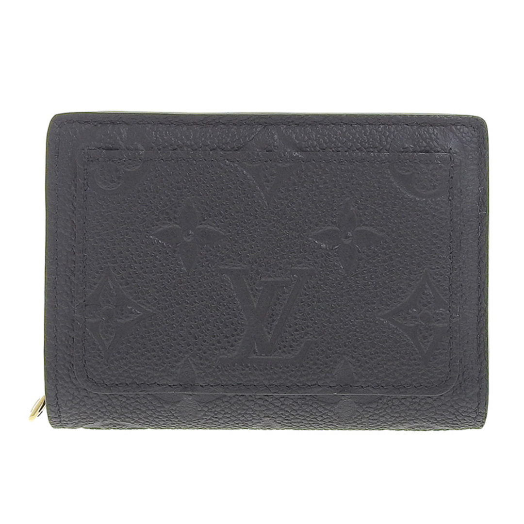 ルイ ヴィトン LOUIS VUITTON モノグラム アンプラント ポルトフォイユ クレア コンパクトウォレット ノワール M80151  新入荷 LV1304