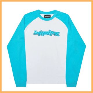 SUPPLIER サプライヤー ラインストーン ラグラン ロンT 長袖 Tシャツ