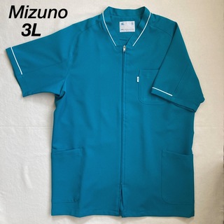 ミズノ(MIZUNO)のMIZUNO メンズスクラブ白衣　半袖　3L(その他)
