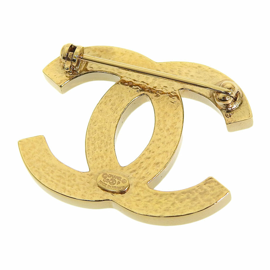 CHANEL(シャネル)のシャネル CHANEL ココマーク ブローチ GP ゴールド色 03P 中古 新入荷 CH0853 レディースのアクセサリー(ブローチ/コサージュ)の商品写真