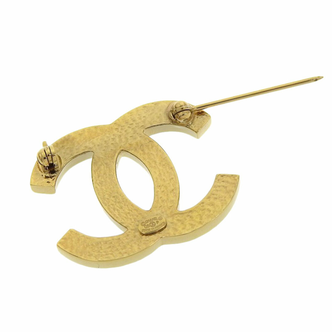 CHANEL(シャネル)のシャネル CHANEL ココマーク ブローチ GP ゴールド色 03P 中古 新入荷 CH0853 レディースのアクセサリー(ブローチ/コサージュ)の商品写真