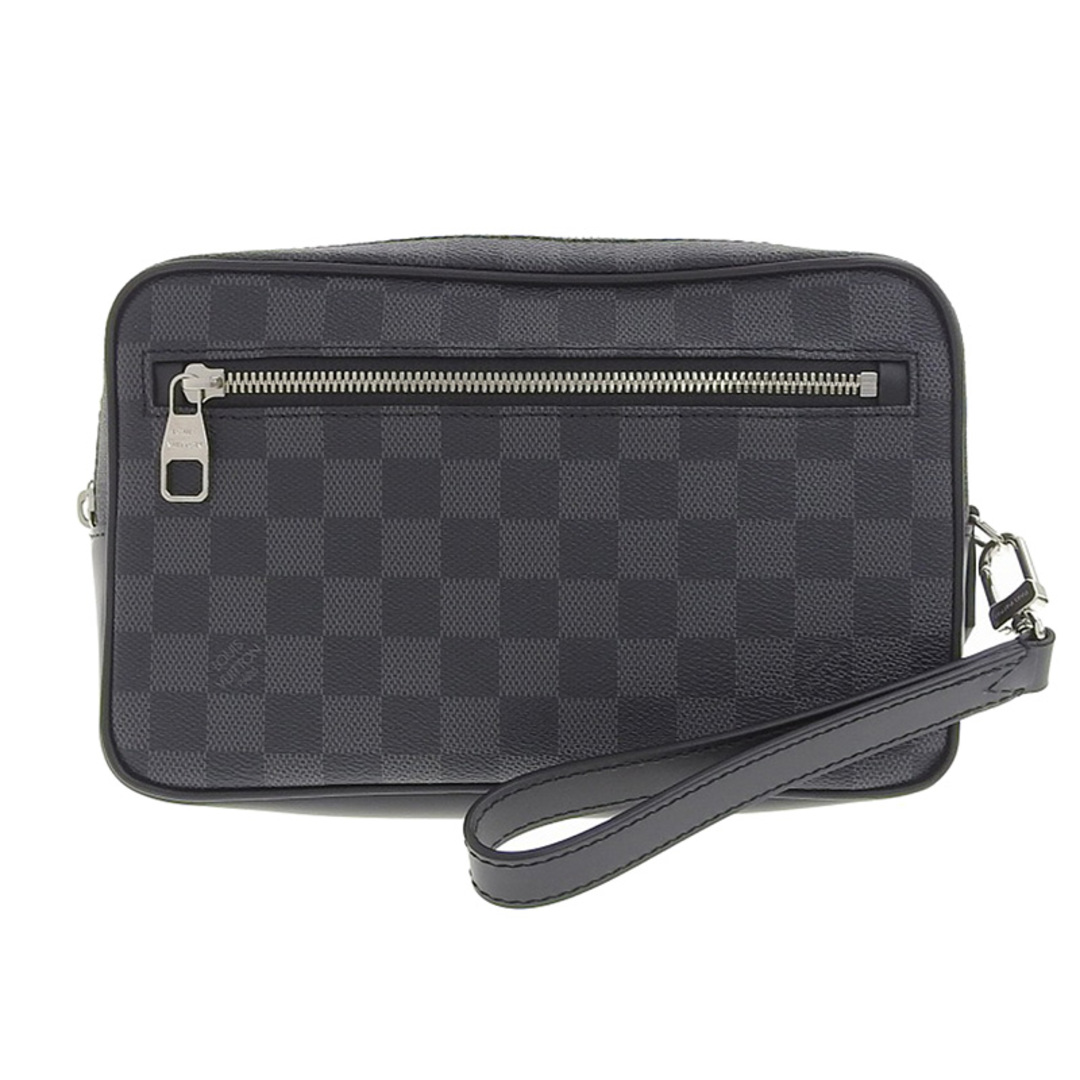 LOUIS VUITTON(ルイヴィトン)のルイ ヴィトン LOUIS VUITTON ダミエ グラフィット ポシェット カサイ セカンドバッグ N41664 美品 新入荷 LV1330 メンズのバッグ(セカンドバッグ/クラッチバッグ)の商品写真