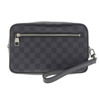 ルイヴィトン(LOUIS VUITTON)のルイ ヴィトン LOUIS VUITTON ダミエ グラフィット ポシェット カサイ セカンドバッグ N41664 美品 新入荷 LV1330(セカンドバッグ/クラッチバッグ)