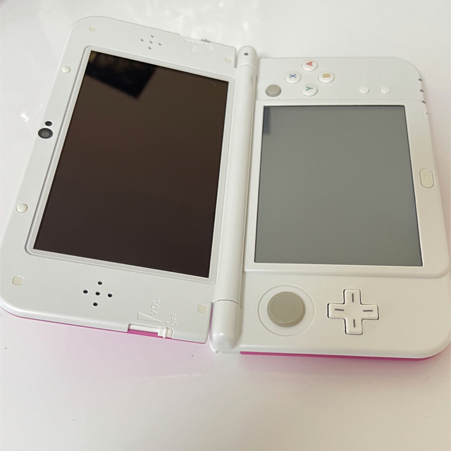 Newニンテンドー3DS LL ピンク×ホワイト ARカード 説明書付き - www