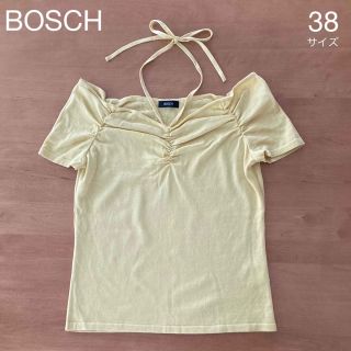 ボッシュ(BOSCH)のBOSCH  カットソー　イエロー　Mサイズ（38）(カットソー(半袖/袖なし))