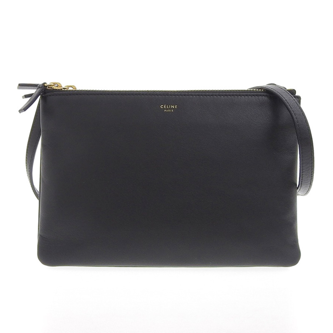 CELINE ショルダーバッグ ポシェット トリオ スモール 新品 h-g923