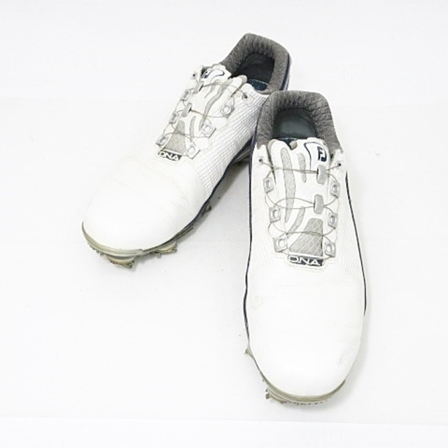 FootJoy(フットジョイ)のFootJoy ゴルフシューズ スパイク ダイヤル式 白 53313J 26 W スポーツ/アウトドアのゴルフ(シューズ)の商品写真