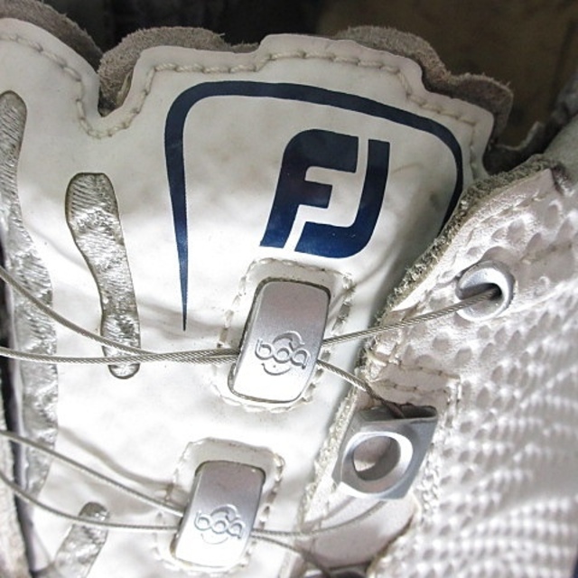 FootJoy(フットジョイ)のFootJoy ゴルフシューズ スパイク ダイヤル式 白 53313J 26 W スポーツ/アウトドアのゴルフ(シューズ)の商品写真