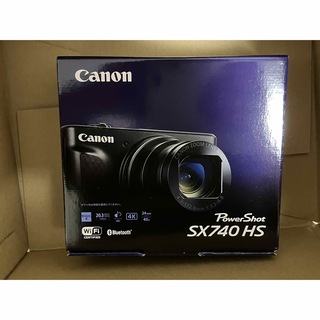 キヤノン(Canon)のキヤノン デジタルカメラ PowerShot SX740 HS BK ブラック((コンパクトデジタルカメラ)