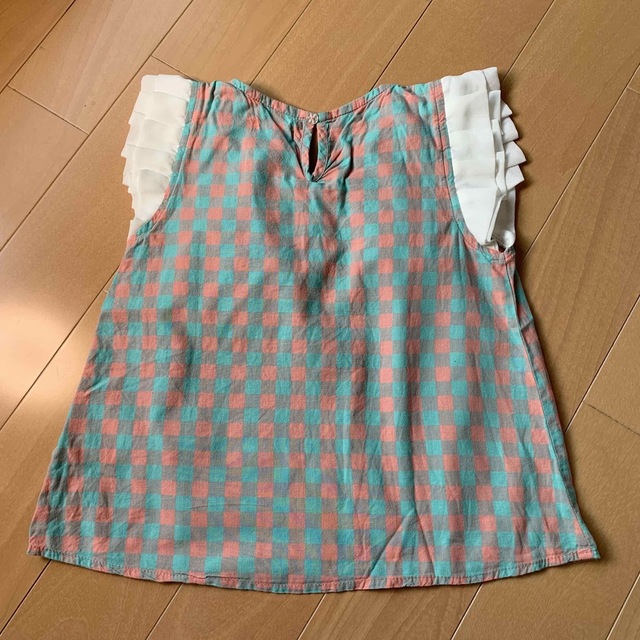 futafuta(フタフタ)のバースデー　フタフタ　半袖　120 キッズ/ベビー/マタニティのキッズ服女の子用(90cm~)(Tシャツ/カットソー)の商品写真