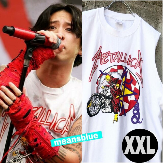 ONE OK ROCK(ワンオクロック)のXXL94 半袖　mettalica worldtour Tシャツ メンズのトップス(Tシャツ/カットソー(半袖/袖なし))の商品写真