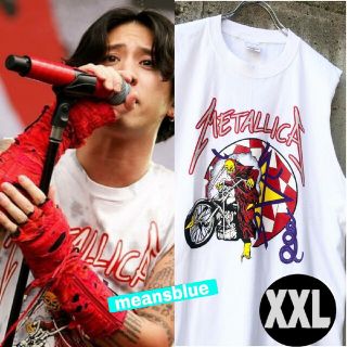 ワンオクロック(ONE OK ROCK)のXXL94 半袖　mettalica worldtour Tシャツ(Tシャツ/カットソー(半袖/袖なし))