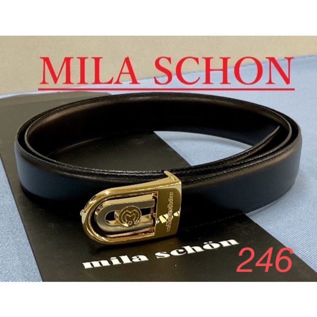 MILA SCHON　ミラショーン　ベルト　①246　②123   2点セット