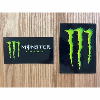 モンスターエナジー(Monster Energy)のモンスター エナジー ステッカー シール 公式　①②(ノベルティグッズ)