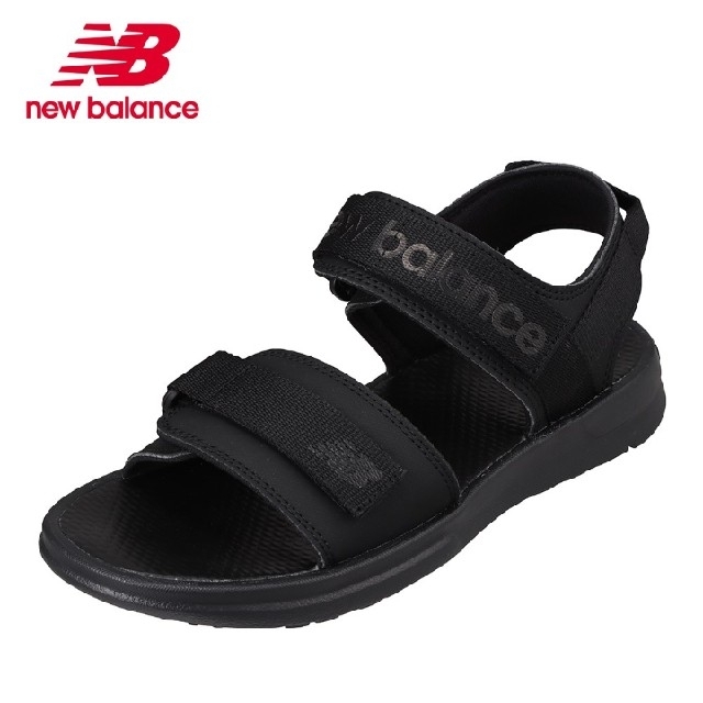 New Balance(ニューバランス)のNew Balance サンダル スポーツサンダル 24ｃｍ メンズ ブラック メンズの靴/シューズ(サンダル)の商品写真