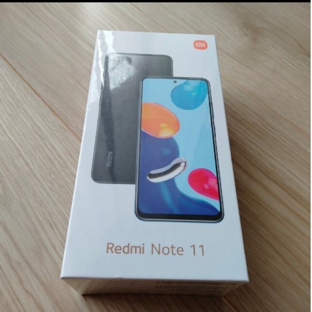 【新品未開封】Redmi Note 11グラファイトグレイ