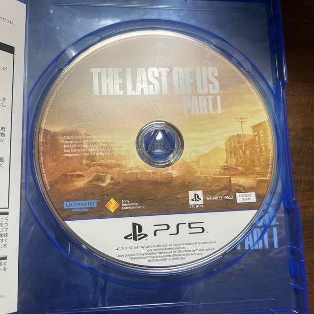 PlayStation(プレイステーション)のThe Last of Us Part I PS5 エンタメ/ホビーのゲームソフト/ゲーム機本体(家庭用ゲームソフト)の商品写真