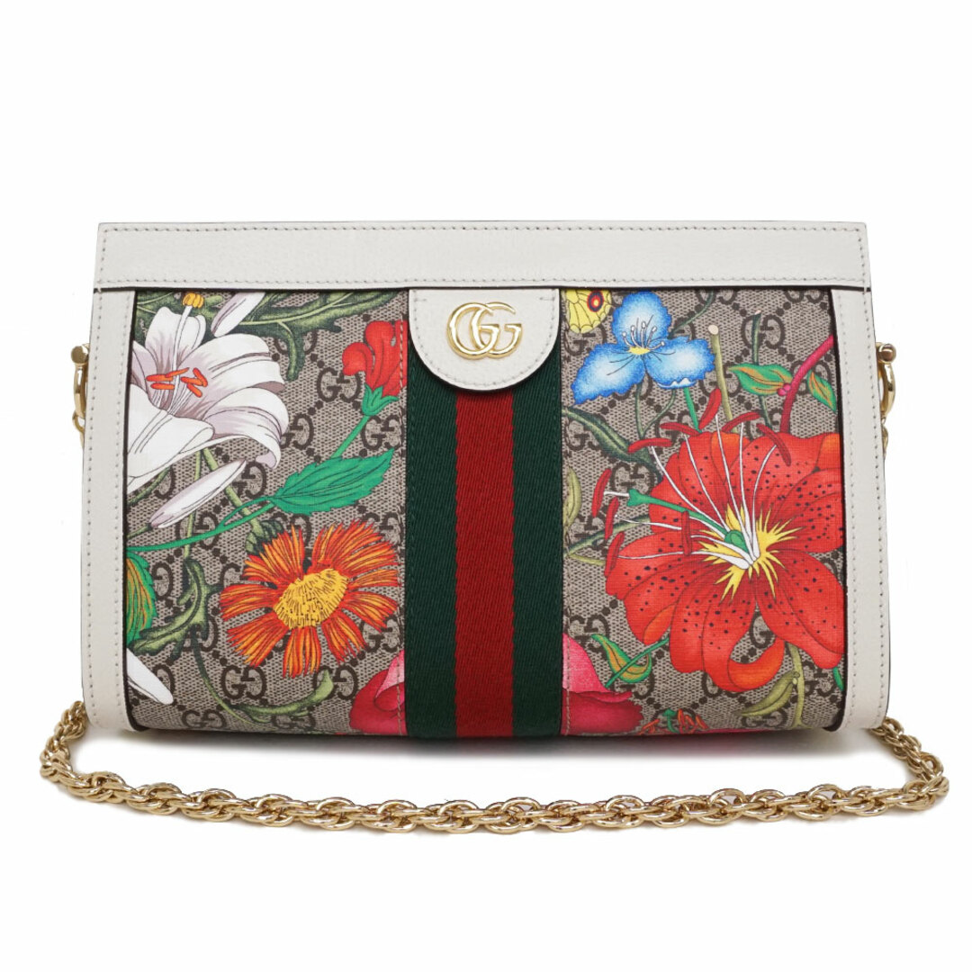 Gucci - グッチ オフィディア GGフローラ スモール チェーン