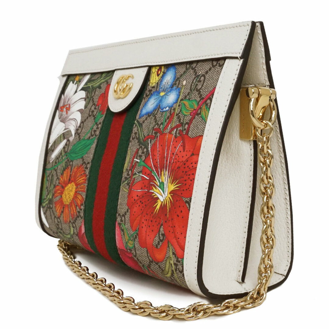 Gucci - グッチ オフィディア GGフローラ スモール チェーン