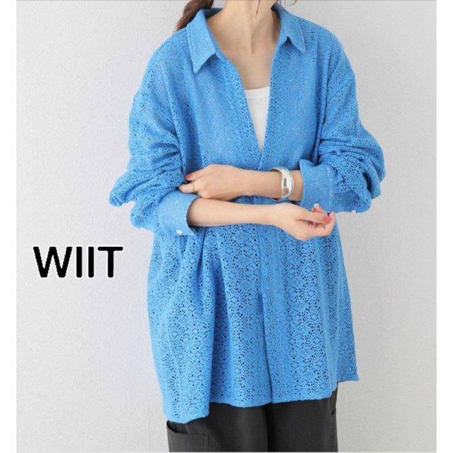 美品○WIIT Pullover Shirt / Lace ウィット-