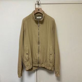 コモリ(COMOLI)のunfil シルクネップブルゾン　サイズ4 美品(ブルゾン)