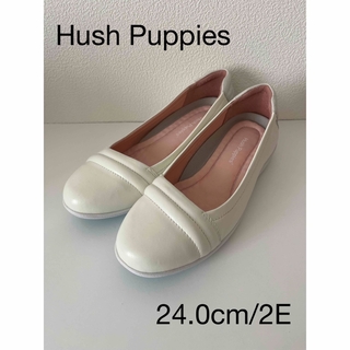 ハッシュパピー(Hush Puppies)のHushPuppies ハッシュパピー　レディース　シューズ　ホワイト　24cm(ハイヒール/パンプス)