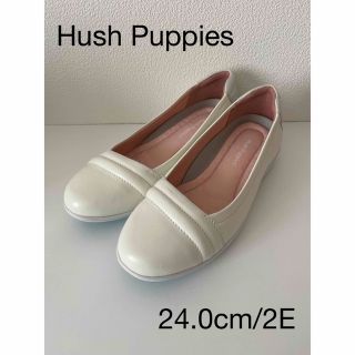 ハッシュパピー(Hush Puppies)のHushPuppies ハッシュパピー　レディース　シューズ　ホワイト　24cm(ハイヒール/パンプス)