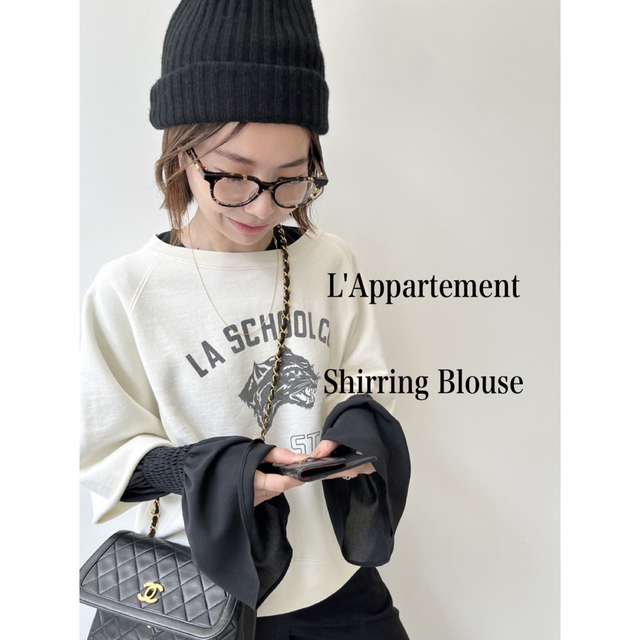 L'Appartement★Shirring Blouse Deuxieme