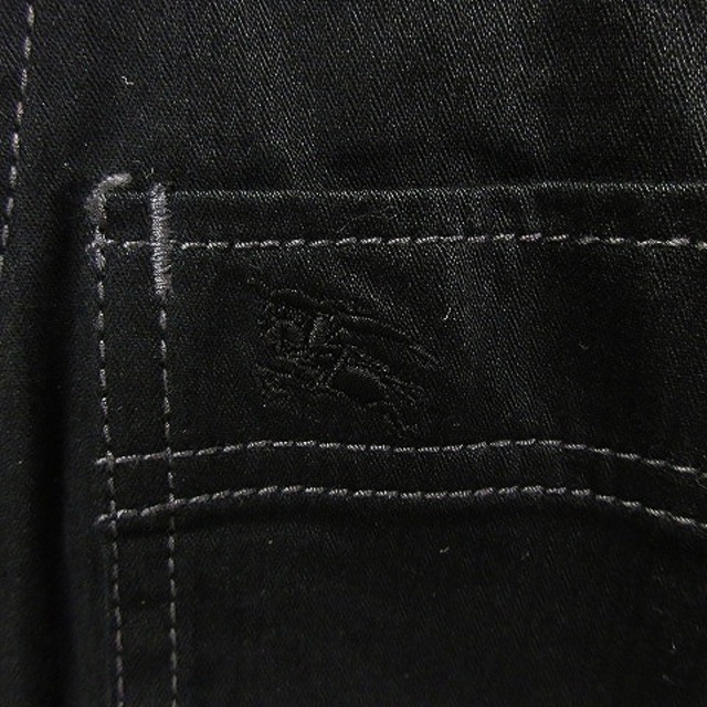 バーバリーブルーレーベル ジャケット テーラード ブラック 黒 L ■SM1 4